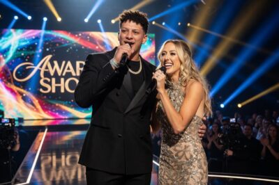 Patrick Mahomes and Brittany Steal the Spotlight with Surprise Duet of “At My Worst” After Emotional Award Win