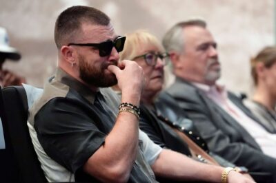 Tough NFL Star Travis Kelce Breaks Down in Tears After Brother Jason Drops Heart-Melting Secret About Wyatt’s 7th Birthday