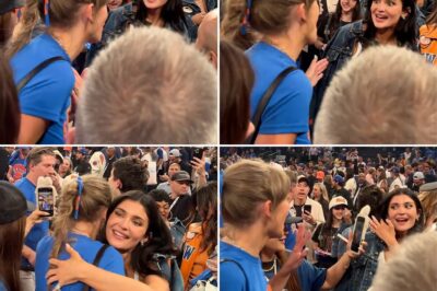 The Hug That Stunned the Internet: Taylor Swift and Kylie Jenner Share Viral Crossover Moment at Historic NBA Finals Game