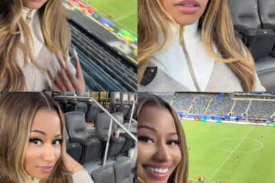 A $18K WORLD CUP RUNWAY! Nicki Minaj Shuts Down Morocco vs. Brazil Clash in Head-to-Toe Luxury Louis Vuitton Fit