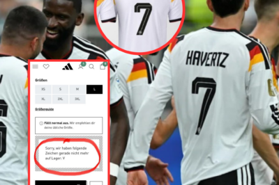 The Lost Letter: How Germany’s World Cup Goal Rush Triggered an Unprecedented Replica Shirt Crisis