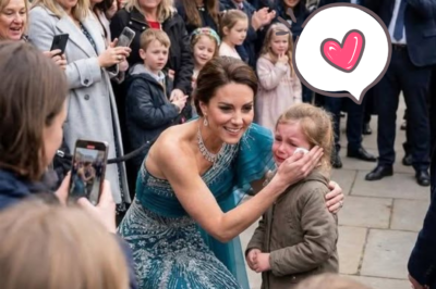 KATE MIDDLETON’S UNEXPECTED MOVE STUNS THE CROWD: Why the Princess Suddenly Embraced a Crying Child Left Everyone in Tears