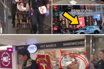 Deranged Homeless Madman Goes on Bloody S.t.a.b.b.i.n.g Rampage at NYC’s Penn Station – 5 Victims Slashed, Gruesome CCTV Too Horrific to Fully Release!