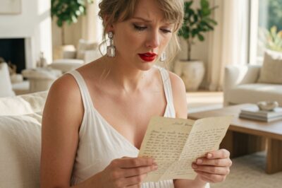 Tears That Lasted Three Hours: Taylor Swift Breaks Down Reading Heartfelt Letter from Future Mother-in-Law Donna Kelce