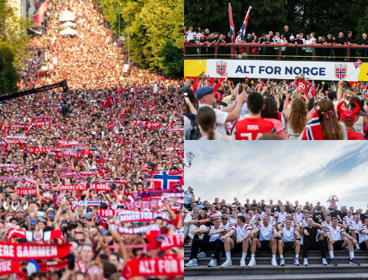 Ecstatic crowds fill Oslo to welcome home Norway’s historic Worl...