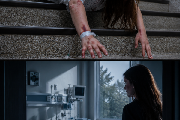 She Fell Down the Stairs… But the Empty Hospital Bed Was Only the Begi...