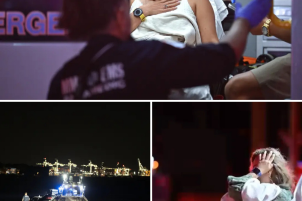 Survivors Arrive at Hospital After Liberty Island Boat Tragedy as Fami...