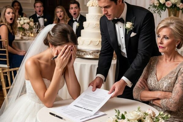 The Groom Put a Prenup in Front of His Bride Minutes Before Their Wedd...