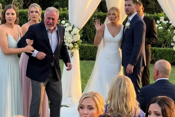 Her brother slapped her just seconds before she exchanged wedding ring...