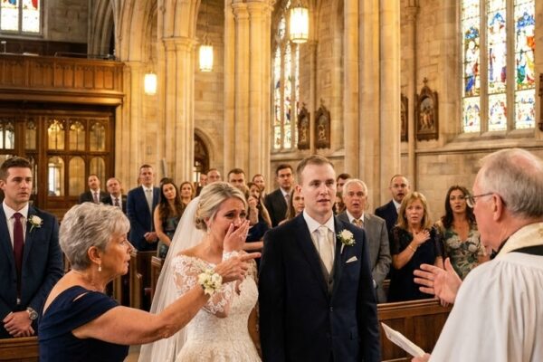 At Her Daughter’s Wedding, the Mother of the Bride Suddenly Refused to...