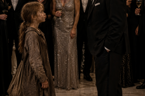 The Rain-Soaked Girl Who Crashed the Elite Party With a Box That Expos...