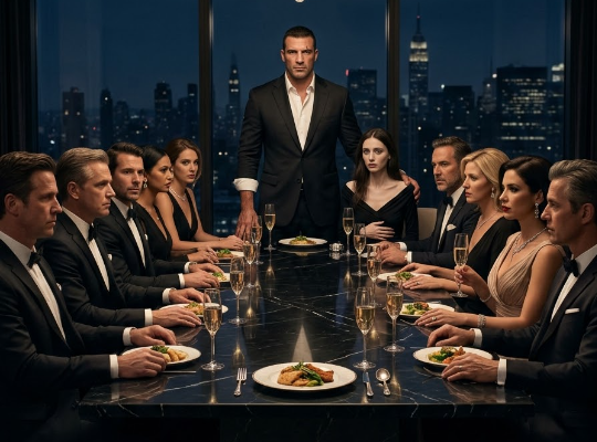 HE LOCKED 12 BILLIONAIRES IN HIS PENTHOUSE TO FIND OUT WHO WAS STARVIN...