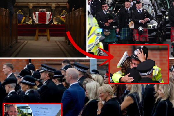Widow’s Crushing Farewell After Officer Died on Duty — Two Little Boys...